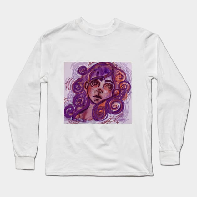 Princess Long Sleeve T-Shirt by Lenamariebis